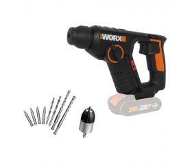 Worx WX394.91 - H3 Martillo/Taladro/Atornillador 20V sin batería